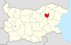 Targovishte Municipality Within Bulgaria